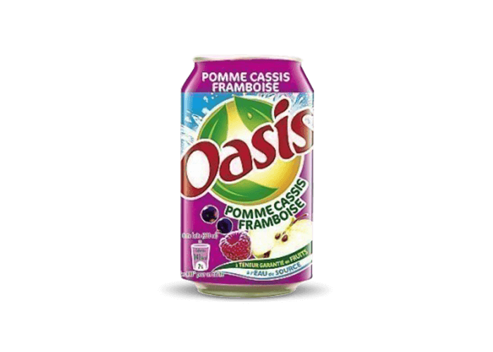 OASIS POMMES CASSIS 33CL